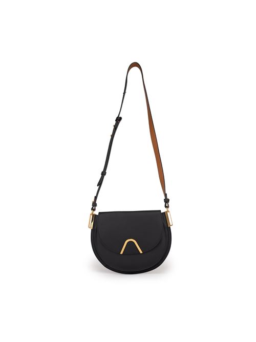 Shoulder bag Sunup in pelle nera Coccinelle | E1 QKF 15 01 01374